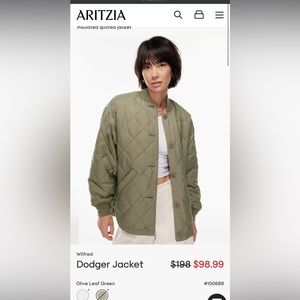 Aritzia Wilfred Dodger Jacket